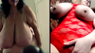 Cameravoyeur - Saggy Udders Flabby Areola Nipples Vixxen 23