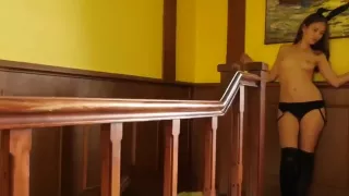 Aksana K 002a - Bunny In Lingerie