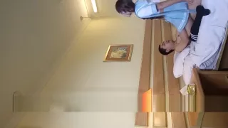 Sexy chinesische Studenten Transvestit war Analsex im Hotel