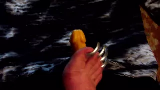 long toenails scratching dildo