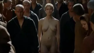 Evil Cersei Lannister Stripped Naked in GOT