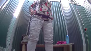 Busty Mature Spied in Public Shower