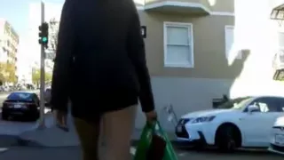 BootyCruise: Asian Babes Leg Art 4 - Black Shorts