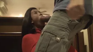 Busty asian suck cock 2