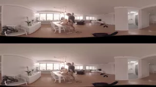 VR Porn 360 Fucked on the table