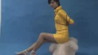 yellow girl bondage