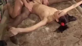 crazy sex with a real flexi teen doll