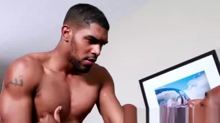 Ripped ebony guy anal fucked after sixtynine