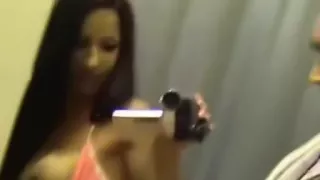 Hot young girl fuck in change room