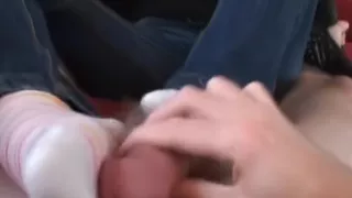 girl in air max bw shoejob