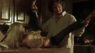 Katie Morgan in the kitchen cooking up some hot sex