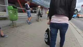 My catches -- Girl in Black Pantyhose