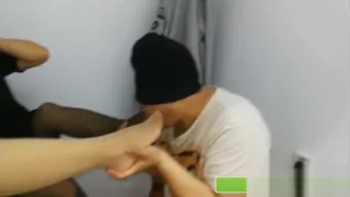 Chinese Footjob 三女王调教丝袜足交 超薄肉丝