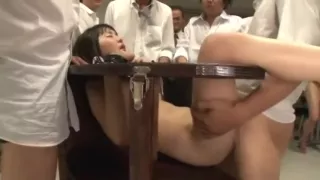 Creampie and Ejaculation in a Public Bathroom Tsubomi 2