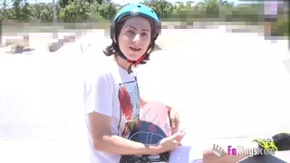 A 18yo teen and a 23yo big titted latina to fuck a ratkid