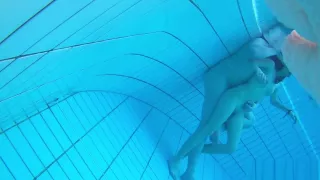 Nudist Couples Underwater Pool Hidden Spy cam Voyeur HD 2