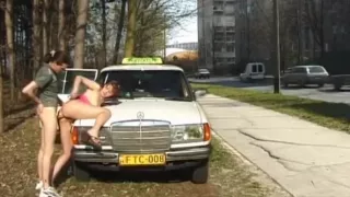 teen anal fucked in pubic by her taxi driver