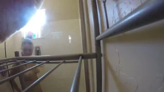 [Hidden Cam] Sister taking a shower