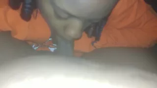 Homade blowjob and footjob