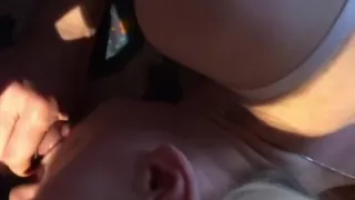 Homemade blond german wife, blowjob fuck with cumshot