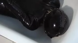 rubber water game