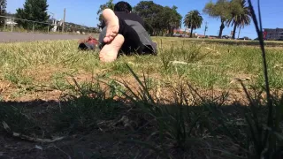 Candid Hot Sexy Teen Boy Soft Wrinkled Feet Soles in Public - Spy Movie