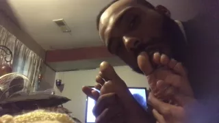Mature Ebony Foot Ticke pt 1
