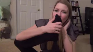 MyGoddessAshley - Black Opaque Tights