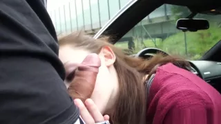 Pimpled hooker works her ass for some cash on the streets