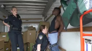 Milf cum kissing with guy and playgirl bunny blowjob and doggystyle