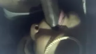 True definition of sloppy toppy.. she caught all that shit too