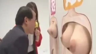 Japanese family gameshow Step Father and daughter cum inside mouth