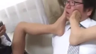 japanese footjob