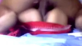 Amateur pussy pumping in bed by horny guy