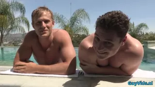 Tattoo Homosexuell Arsch zum Mund und Cumshot