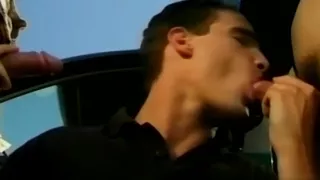 Bottom dude got his hairy ass nailed by two hung jocks