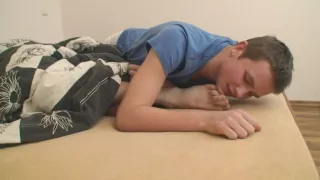 sleeping feet worship