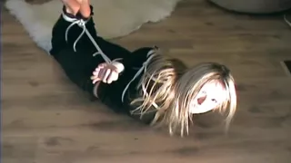 Electra angry in bondage