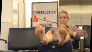 Teen Soles In Airport