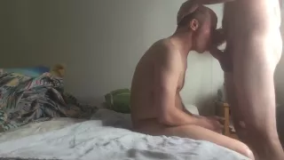 Daddy Barebacked Doggy Style mit Poppers