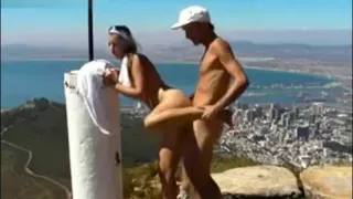 Fuck outdoor in vacation