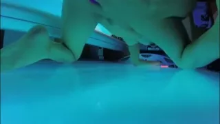 Tanning bed fun