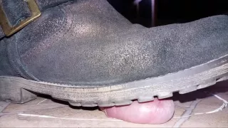 Cockcrush - Gray Biker Boots 1v3