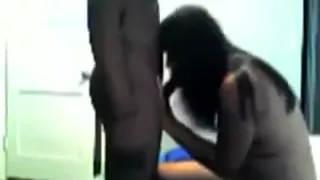 Asian gets fucked by her ebony boyfriend