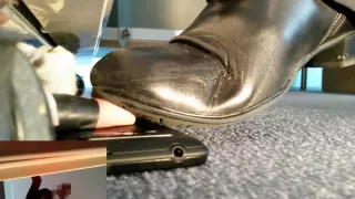 My little finger as a foot switch