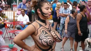 Big Boob bodypainting 001