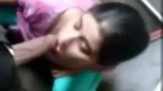 Indian stepmom in bath sucking son cork