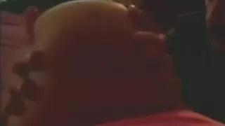 Amputee Fantasy touching her stump