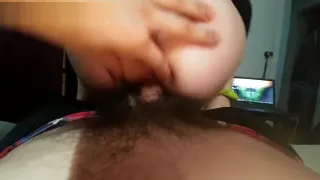 Secret in MY room (blowjob,nice pussy fuck and cum)