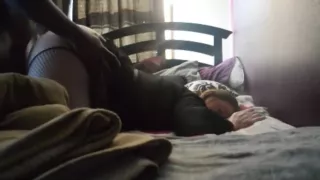 from the desk chair to the purple bed